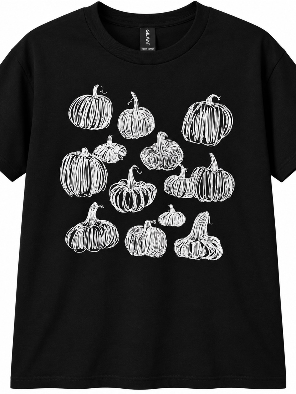 Youth Medium Pumpkins Graphic Tee